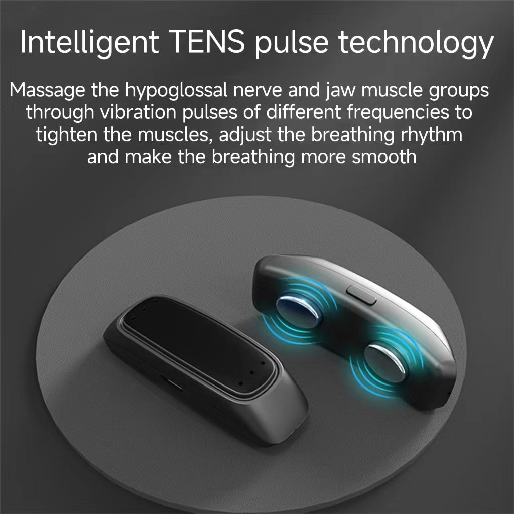 Smart Anti-Snoring Device with EMS Pulse Technology - Vital Groom