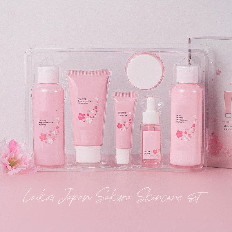 Cherry Blossom Skin Care Set - Vital Groom