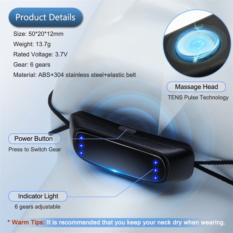 Smart Anti-Snoring Device with EMS Pulse Technology - Vital Groom
