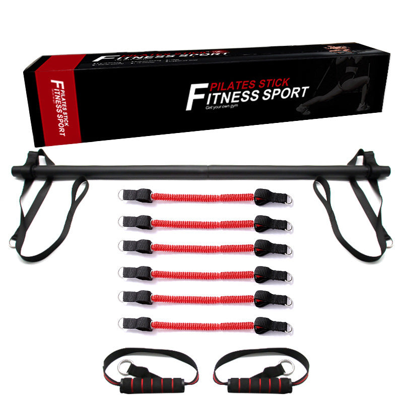 Body Workout Resistance Bar with Rubber Buckles - Vital Groom