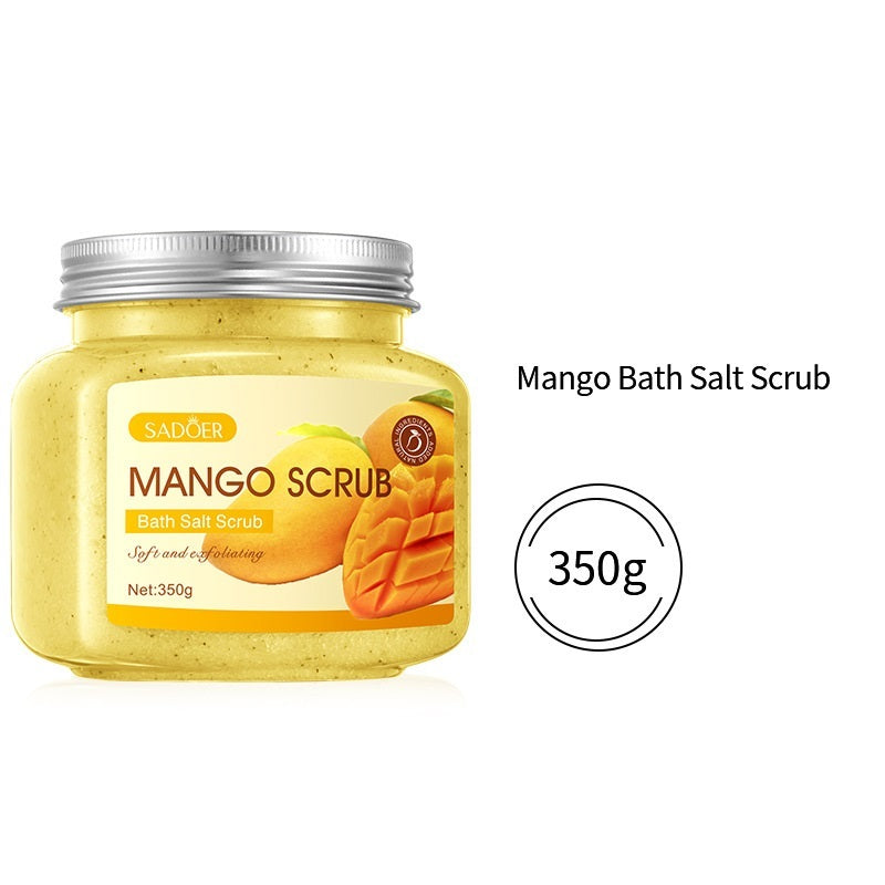 Fruit Exfoliating Bath Salt Scrub Cream - Vital Groom