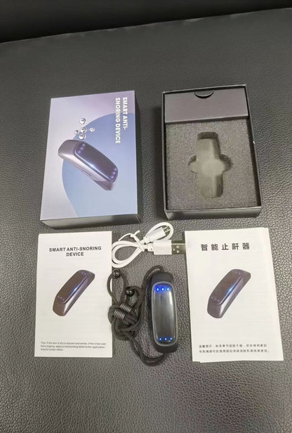 Smart Anti-Snoring Device with EMS Pulse Technology - Vital Groom