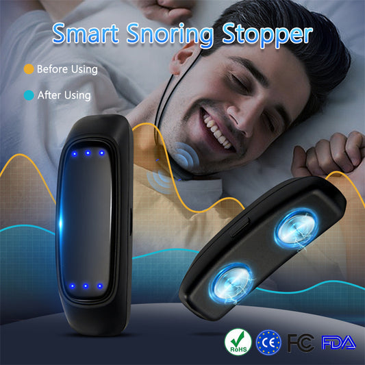 Smart Anti-Snoring Device with EMS Pulse Technology - Vital Groom