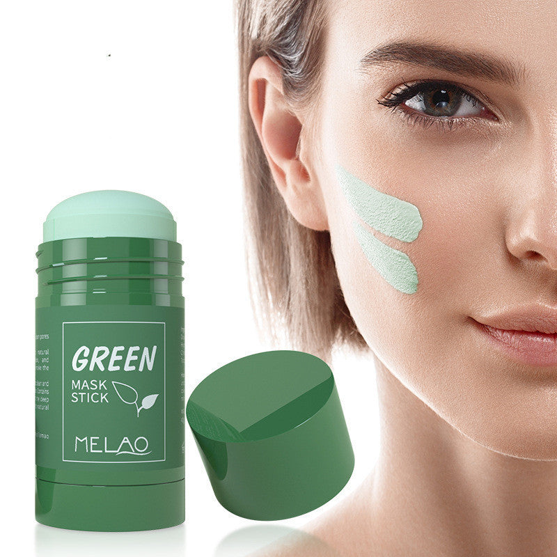 Green Tea Solid Clay Mask Stick Mild - Vital Groom