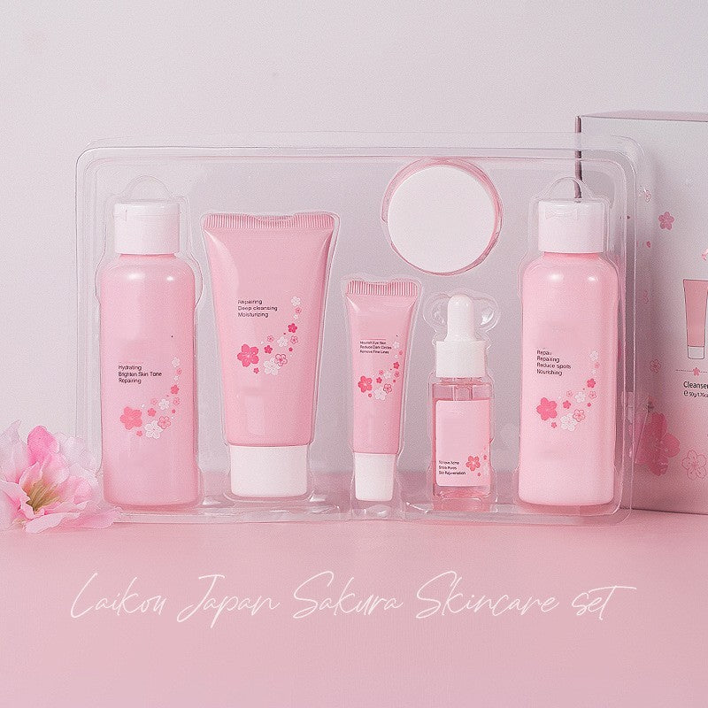 Cherry Blossom Skin Care Set - Vital Groom