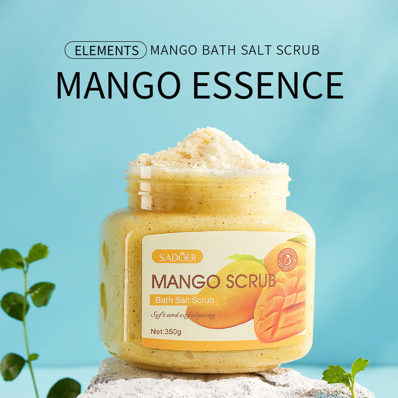 Fruit Exfoliating Bath Salt Scrub Cream - Vital Groom
